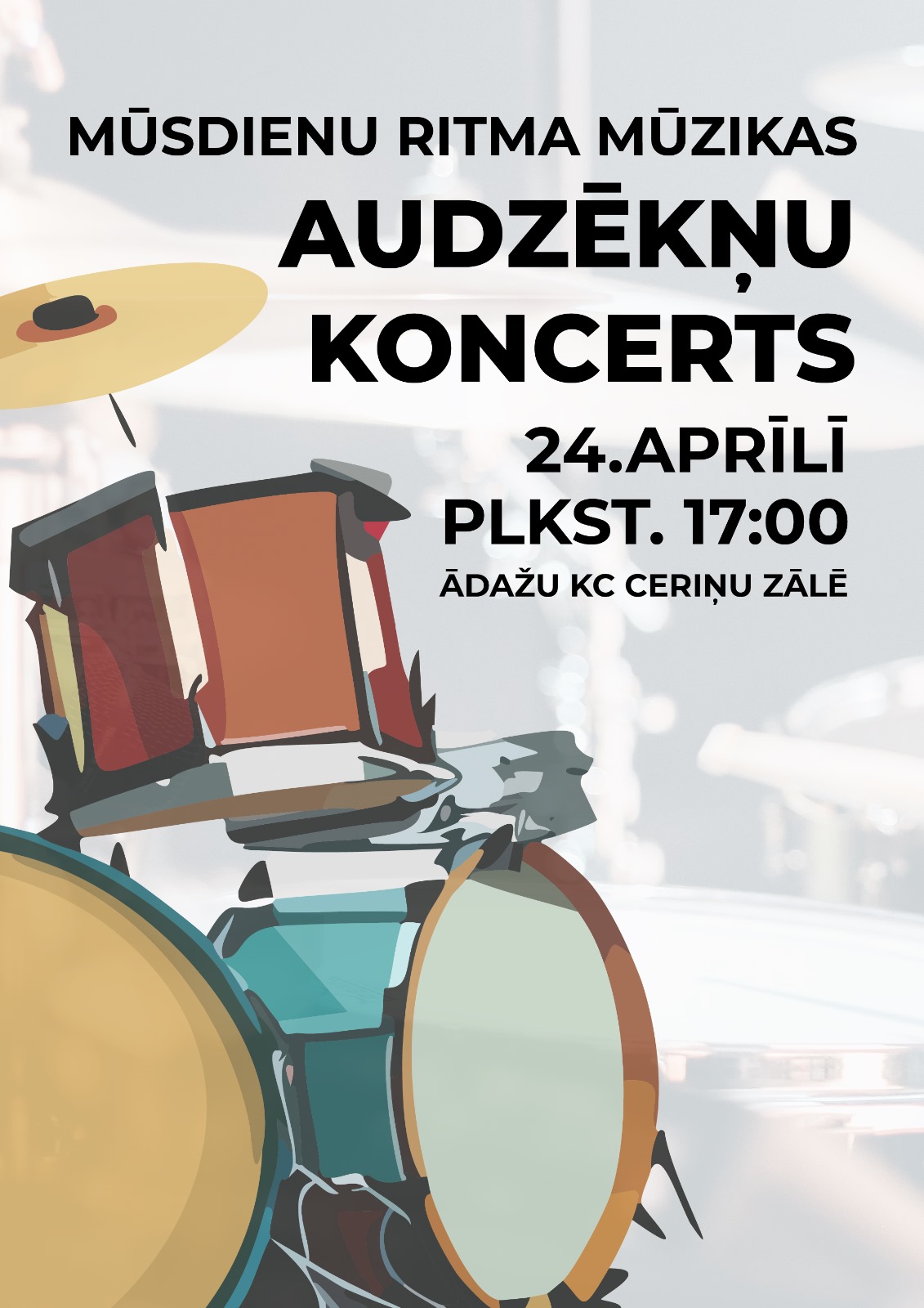 Mūsdienu ritma mūzikas audzēkņu koncerts