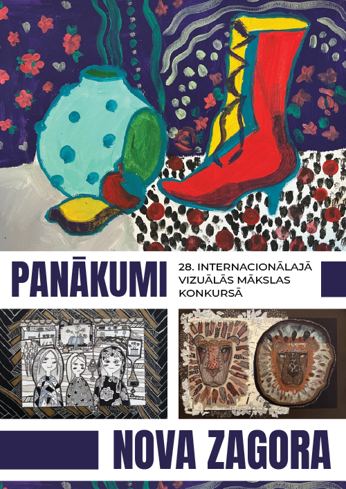Panākumi 28. Internacionālajā vizuālās mākslas konkursā Nova Zagora