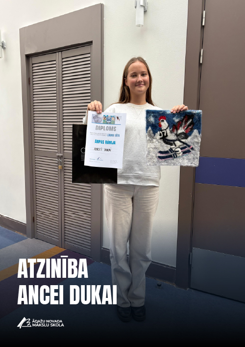 Atzinība Ancei Dukai
